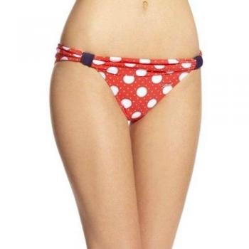 Banana Moon - Parte inferior del bikini para mujer, talla 42, color rojo