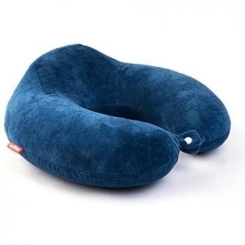 Almohada inflable tipo u viaje en avión almohada almohada almohada inflable para dormir tren cuello almohada almohada de cuello de útero