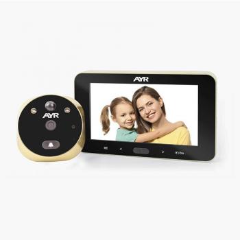 Mirilla Digital AYR 759 HD Latón Satinado