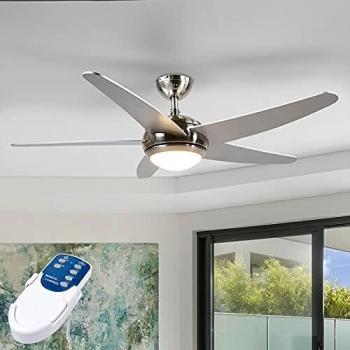Ventilador de Techo LED Starluna Anneka, Plata