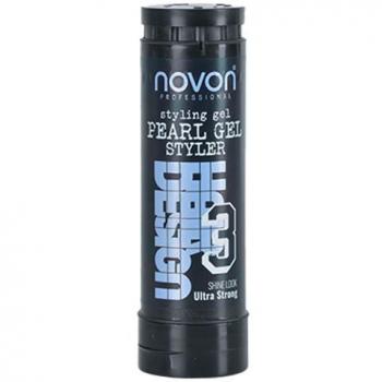 Novon Gel de Estilo para Cabello Ultra Fuerte 100mL - Fijador Pearl Gel Styler