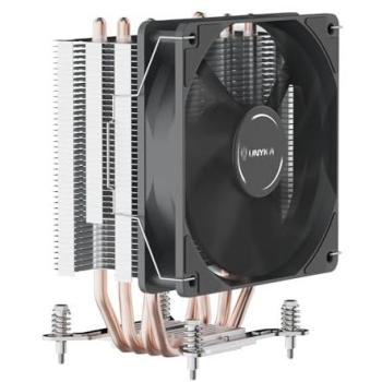 Disipador CPU UNYCOOL H40 Compacto 120mm con Ventilador PWM Silencioso y Soporte Multisocket AM4 LGA1700