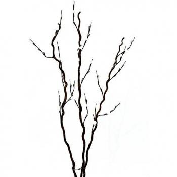 Europalms 83330306, Espiral Rami con Luces LED, 120 cm, Brown