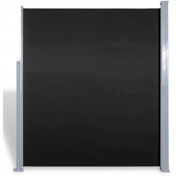 Toldo Negro Lateral de Patio Terraza 180 x 300 cm
