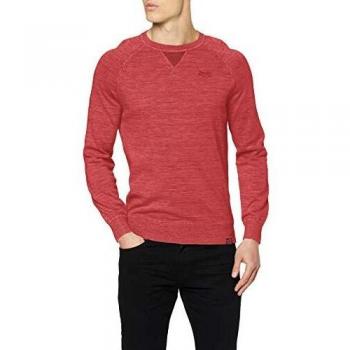 Superdry Jersey Garment Dyed Rojo para Hombre XL Rojo