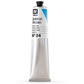 Vallejo : Studio Acrylic Paint : 58ml : Primary Blue