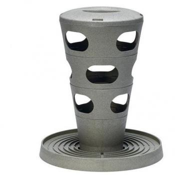 Comedero Divertido para Gallinas - Comedero Interactivo para Mantener Ocupadas a Tus Gallinas - Comedero Antiestrés - Feed Tower