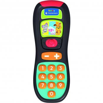 Clementoni - Mando a distancia TV Clementoni, control remoto universal, compatible con múltiples dispositivos, diseño ergonómico, botones de fácil acceso, función de aprendizaje para personalizar funciones