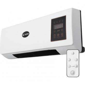 Calefactor PTC + Ventilador 1500W Blanco con Control Remoto