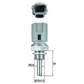 Sonda de Temperatura de Líquido de Refrigeración MAHLE ORIGINAL TSE 27 para Toyota Yaris I, con Junta de Estanqueidad