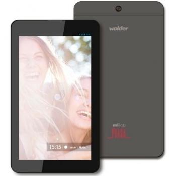 TABLET WOLDER MITAB PRAGA - QUAD CORE A33 - 1GB DDR3 - 8GB - 7/17.78CM CAPACITIVA - DUAL CAM 5/2MPX - MICROUSB - MICROSD - ANDROID 5.1 - BAT. 2700MAH