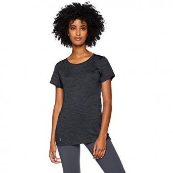 Icebreaker Sphere SS Low Crewe Camiseta, Black HTHR, XS
