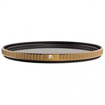 PolarPro QuartzLine ND8 77mm Neutral Density Filter with Brass Frame and Anti-Reflective Coatings