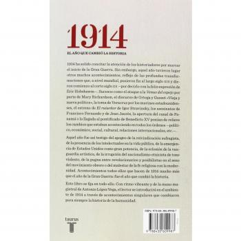 1914. El año que cambió la historia - Antonio López Vega