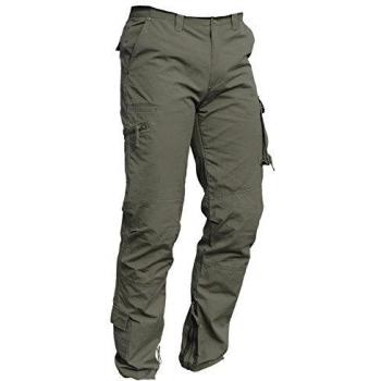 Issa Line 8028C Pantalones de trabajo, Hombre, Verde, M