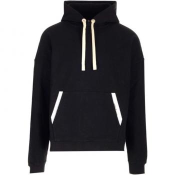 Palm Angels Men's Black Logo Hoodie - Size Small