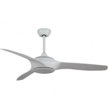 Ventilador de Techo Svan SVVE52TM con Luz y Mando 75W Blanco