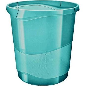 Esselte Papelera, 14L, Plástico, Azul, Colour'Ice, 626289
