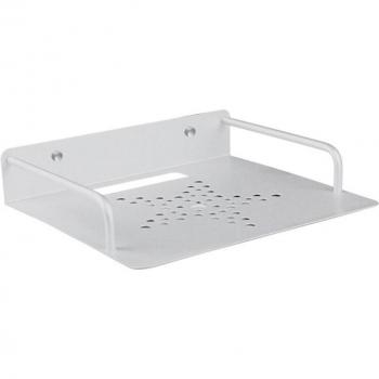 Estante de Aluminio Montado en la Pared para Caja de TV, Router y Mini PC - Soporte Espacial de Una Sola Capa
