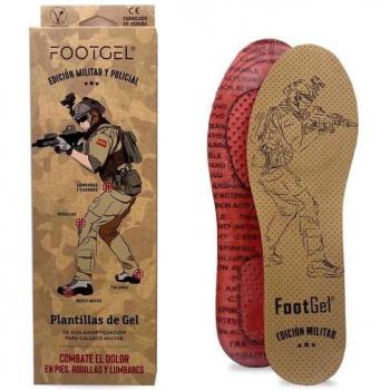 Plantillas Footgel Militar y Policial con Aroma de Eucalipto Talla 39-42