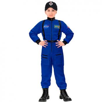 Disfraz de Astronauta Space azul para niños (Widmann)