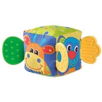 Playgro 0180170 - Mordedor, forma de cubo blandito