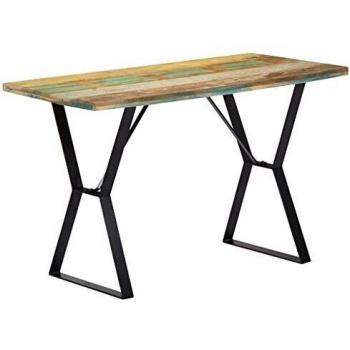 vidaXL Solid Reclaimed Wood Dining Table 120x60x76 cm and vidaXL Solid Mango Wood Dining Table 180x90x76 cm