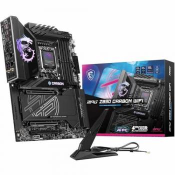 Placa Base MSI MPG Z890 CARBON WIFI ATX LGA1851, compatible con procesadores Intel, chipset Z890, 4 slots para memoria DDR5