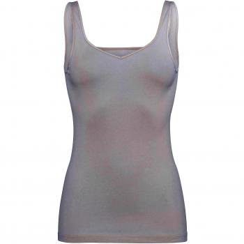 Mey Noblesse Women's V-Neck Tank Top in Crème Beige, Size 38