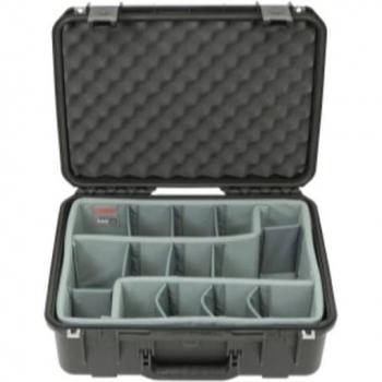 SKB iSeries 3i-1813-7DT Case with Think Tank Designed Photo Dividers, Black, 17.5in x 12in x 6in