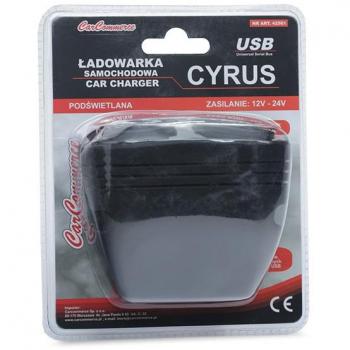 Cargador de coche para móvil CARCOMMERCE 42561 con puerto USB y carga rápida