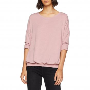 ONLY NOS Onlmida Pleated 3/4 Top Jrs, Camisa Manga Larga para Mujer, Rosa Withered Rose, 42