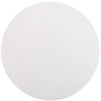 Mesa Nadia Blanca de Cristal 80x80 cm Estándar