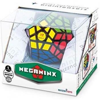 Meffert's Megaminx 3D Puzzle - High-Quality, Colorful Design, Family-Friendly Logic Game