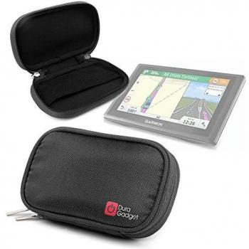 DURAGADGET Estuche/Funda Negra para Garmin DriveSmart 50 LMT/DriveLuxe 50 LMTHD/DriveAssist 50LMT - Acolchada