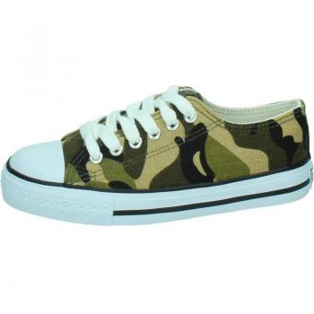 Zapatillas Unisex CONGUITOS para Niña y Niño en color camuflaje, LONA CAMUFLAJE