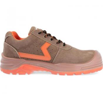 Zapatos de Seguridad PAREDES CARBONO Marrón S1P SRC para Mujer y Hombre