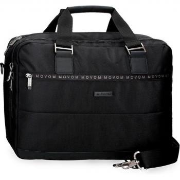 Carterón porta ordenador Movom Buster negro