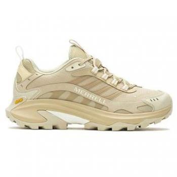 Zapatillas de montaña Merrell Moab Speed 2 GTX Khaki Mujer, color marrón, talla 38.5, con tecnología Gore-Tex para impermeabilidad y transpirabilidad, diseño ligero y cómodo ideal para trekking