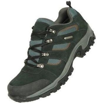 Mountain Warehouse Men's Voyage Suede Waterproof Walking Shoes - Brown - Size UK 9