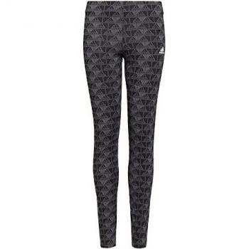 Mallas Deportivas de Mujer Adidas Essentials Logo Gris