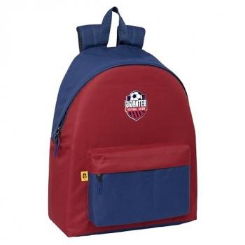 Mochila Escolar Kings League Jijantes Granate Azul marino 33 x 42 x 15 cm, mochila infantil, calidad y máxima resistencia, cómoda y versátil