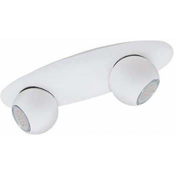 Plafón LED Eglo Norbello 3 Blanco con 2 Bombillas GU10