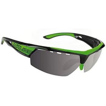Salice 005 CRX B Men's Sunglasses with Grey Lens - Large Green Frame
