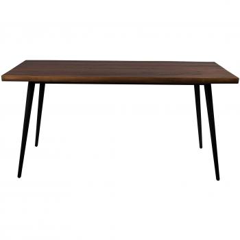 Mesa de Comedor Alagon Madera Nogal con Bisel 200 x 90 cm - Dutchbone