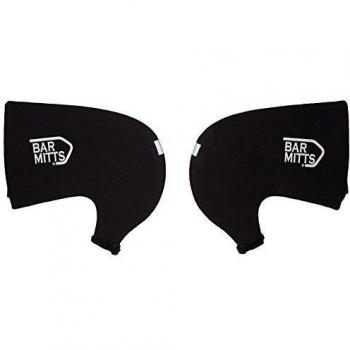 Bar Mitts - Guantes para hombre, talla L, color negro