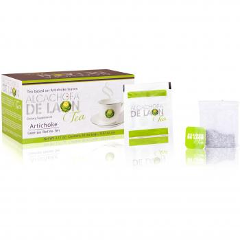 Alcachofa de Laon - Complemento Alimenticio - Té verde + Té rojo + Sen - 30 sobres