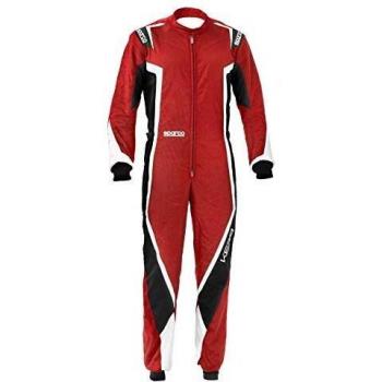 Mono de Karting Sparco K44 - Rojo/Negro/Blanco - Talla S