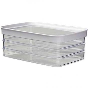 EMSA OPTIMA - Set de 3 botes herméticos embutidos, 0,7 l