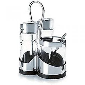 LACOR 62867 de Sal-Pimienta-pote de Mostaza Set